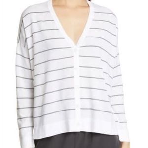 Eileen Fisher V-neck Boxy Cardigan